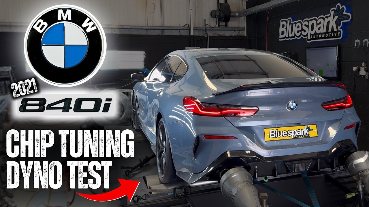 2021 BMW 840i (G16) - Locked ECU Dyno Test - B58 340hp Performance 