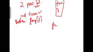 Peterson's Algorithm