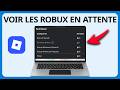 Comment Voir Les Robux En Attente Sur Roblox | Rapide et Facile