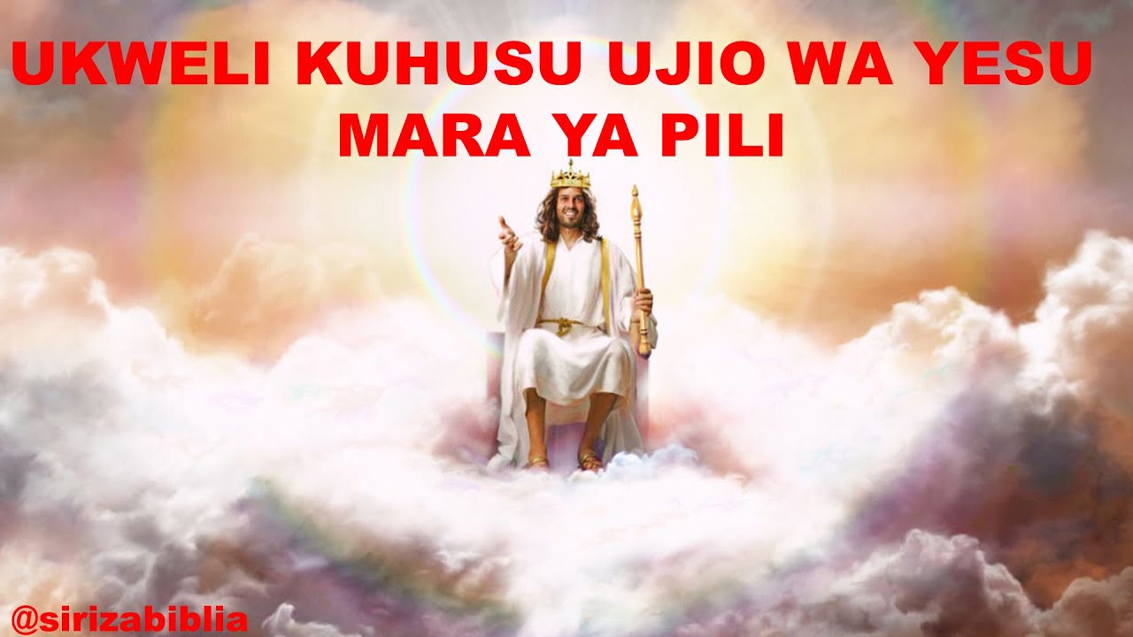 MARKO 13:KESHENI MAANA HAMJUI ITAKUWA LINI