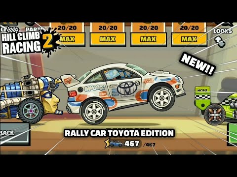 Hill Climb Racing 2 - Rally Car - Gameplay