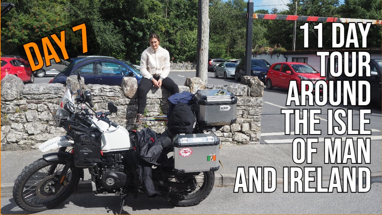 11 Day Ireland Motorbike Tour Foggy roads, rainy Galway, sunny Cong