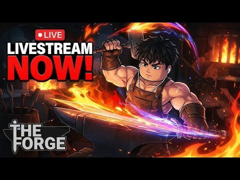 STREAMING UNTIL I BEAT THE FORGE (ends at best pickaxe) - PART 1 | #shortsfeed #shortslive