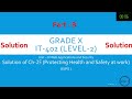 class X IT 402 Part B ch -25 (solution) Protecting Health and Safety at work !aman sir ! amanT4 !