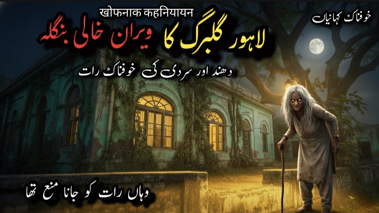 A Terrifying Scary Story Of Haunted Banglow Of Lahore|Horror Stories Urdu|Sachi Kahaniyan 