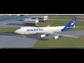 Prepar3D | AIR ZETA B747-400 HL7419 KJ286 ICN-SFO | Approaching San Francisco RWY28R