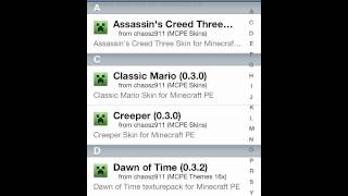 How to get textures and skins on minecraft pocket edition screenshot 4