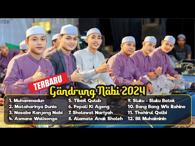 GANDRUNG NABI TERBARU 2024 || FULL ALBUM HADROH GANDRUNG NABI || HABIBI HUSNI - MAS SAE class=