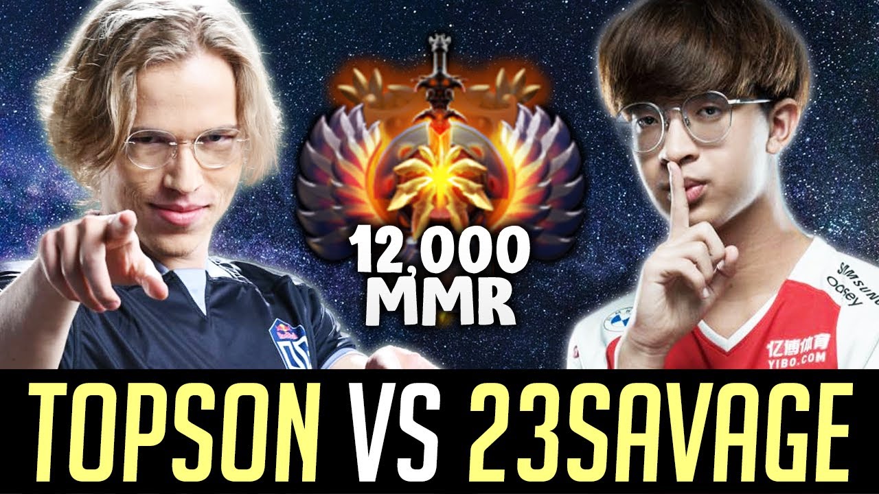 Topson vs 12K MMR 23savage - VOID SPIRIT vs SPECTRE DOTA 2