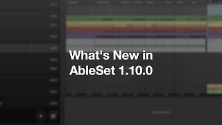 AbleSet 1.10.0: Password Protection, Setlist Names, and More