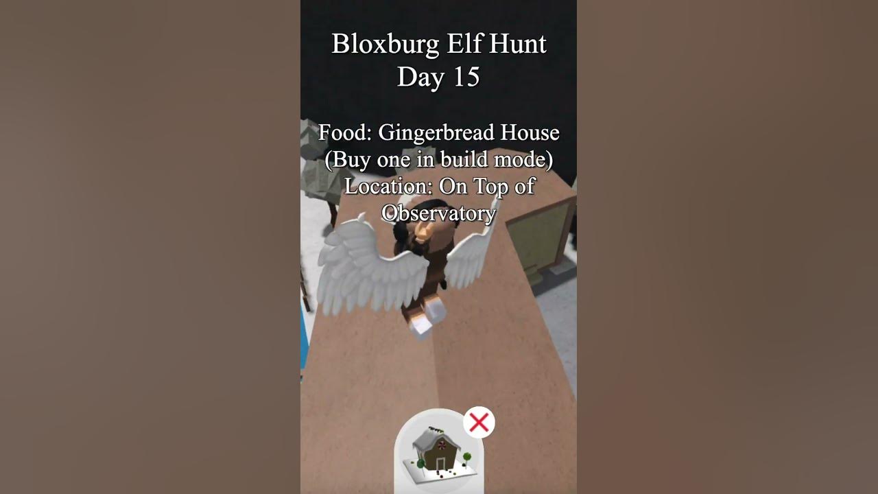 Bloxburg Elf Hunt Day 15 2022 YouTube