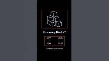 🧩 Can You Count the Blocks Correctly? | Puzzle Challenge 🤯