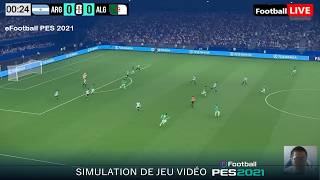 ARGENTINE vs ALGÉRIE - Coupe du Monde 2026 | Match du jour | Simulation PES screenshot 5
