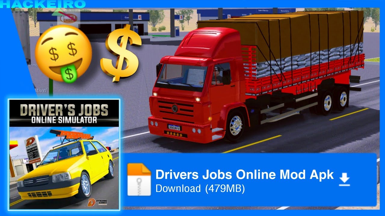 COMO ARQUEAR TODOS OS CAMINHÕES PELO HACK APP DATA - NOVA ATUALIZAÇÃO -  DRIVER JOBS ONLINE SIMULATOR 