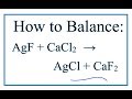 Balancing Chemical Reactions and Atoms
