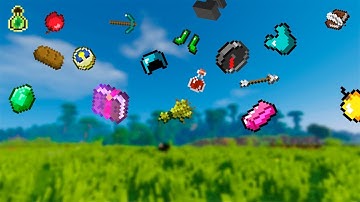 Minecraft But Random Items Rain