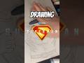 Drawing Superman ✍️-#art #superman #drawing #fyp