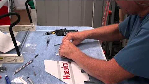 NE41 NexStar Install Rudder Control Horn