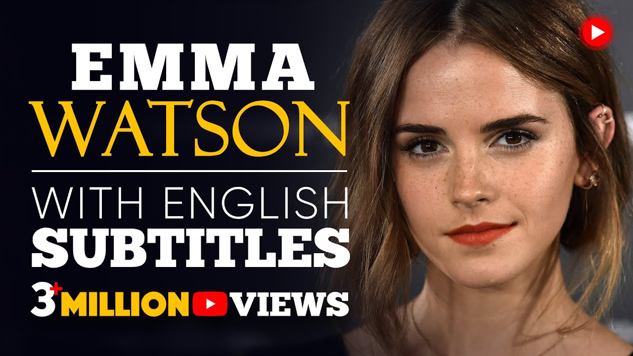 ENGLISH SPEECH | EMMA WATSON: Gender Equality (English Subtitles)