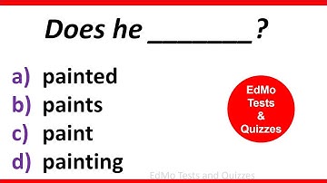 ENGLISH GRAMMAR TEST - 61. English Quiz Questions. Grammar Quiz.