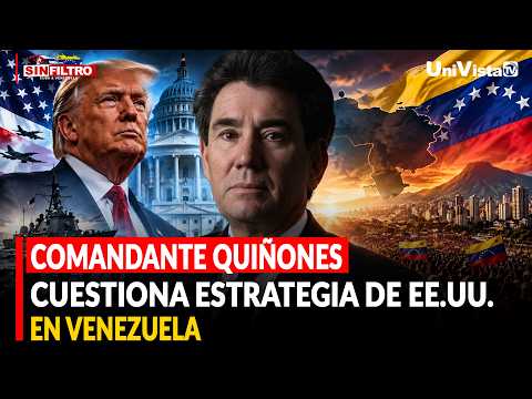 Comandante Quiñones cuestiona estrategia de EE.UU. en Venezuela y plantea otro modelo de transición