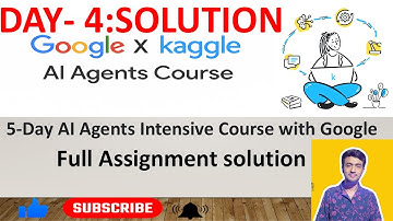 Kaggle. Google ai agents intensive course. | Day 4 Assignment answers #kaggle #google #bihar #ai