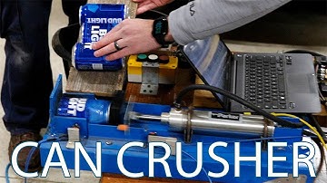 Automatic Can Crusher Using a PLC