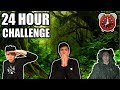 24 HOUR OVERNIGHT CHALLENGE IN THE FOREST **GHILLIE SUIT HIDE & SEEK**