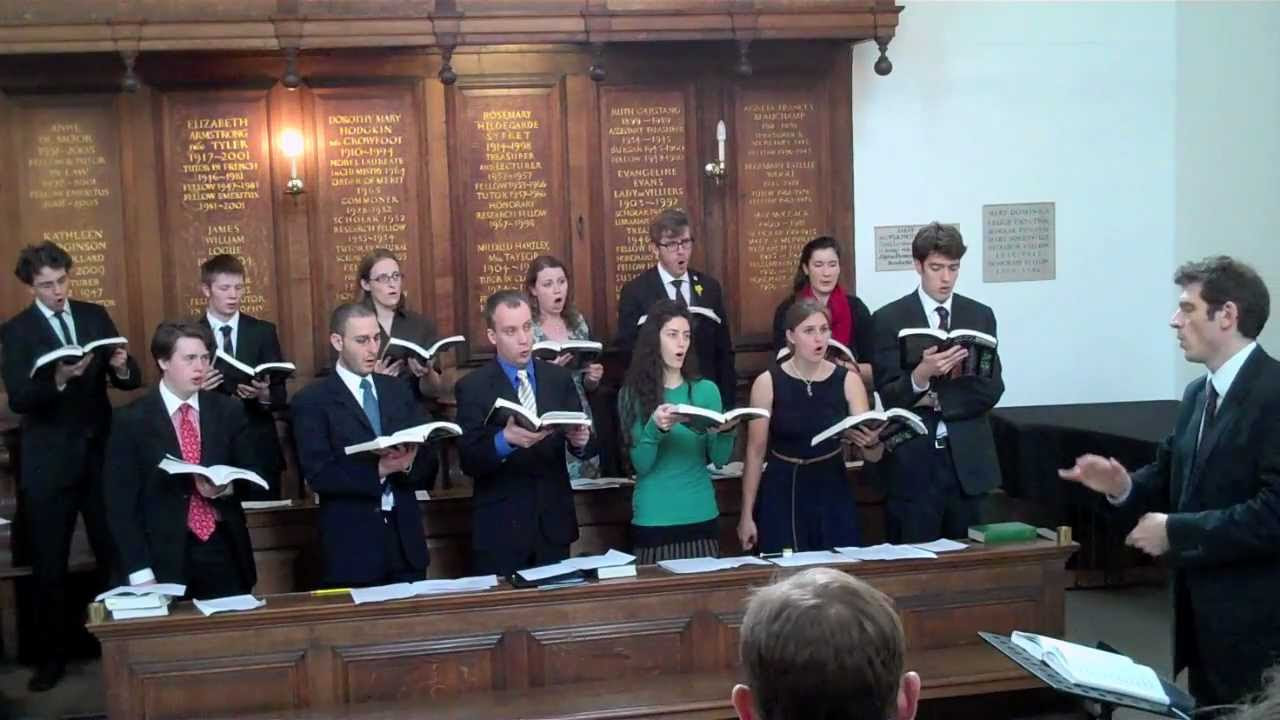 Samuel Sebastian Wesley Lead me Lord  The Choir of Somerville College Oxford