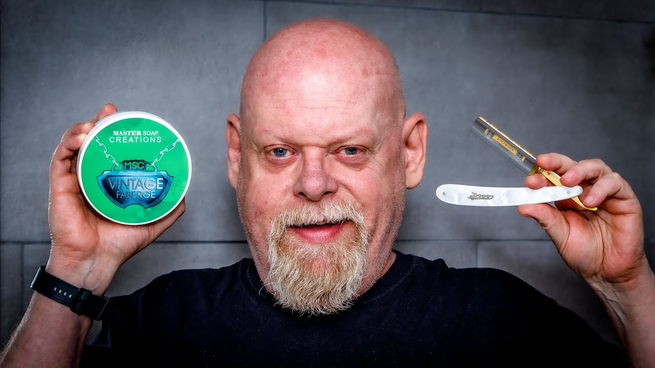 Mr G Straight Shave No98 Dovo 98 Mother Of Pearl 5/8 & MSC Vintage