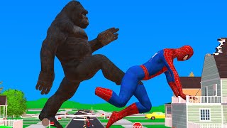 Spider-Man vs King Kong #spiderman #kingkong #epicbattle