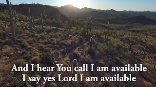 Available - Elevation Worship (Lyrics) - Skydio 2 Drone Tracking Mountain Bike