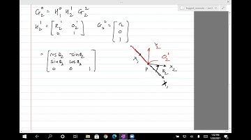 Legged Robotics 3b: Euler-Lagrange for equations of a double pendulum (Spring 2021)