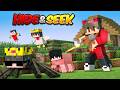 Minecraft HIDE And SEEK but You can CHANGE into Any MOB..! ft.  ⁨@SenpaiSpider⁩