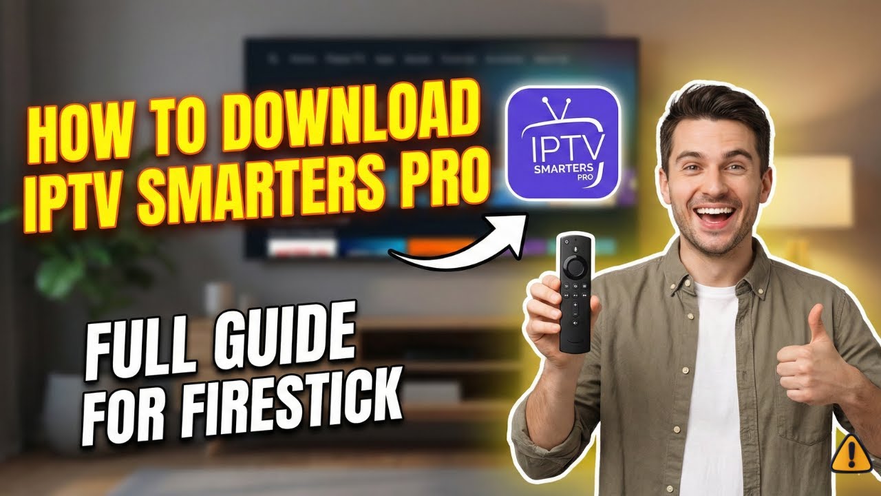 How to Download IPTV Smarter Pro to Firestick Full Guide - YouTube