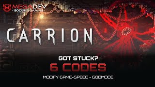 CARRION Cheats: Modify Game-speed, Godmode, ... | Trainer by MegaDev