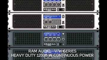 High Power Amplifiers for Live Sound