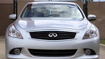 2013 Infiniti G Sedan - Functions Disabled While Driving (if so equipped)