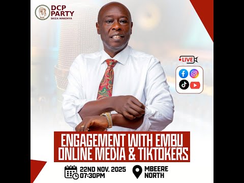 LIVE Rigathi Gachagua One On One With Embu County GenZs