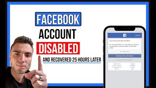 Facebook Disabled My Account. Here