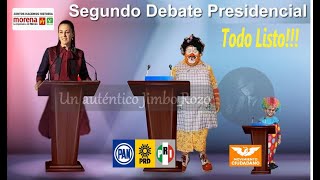 Todo Listo!!! Para el Debate #ClaudiaPresidenta Doña Chicles Más Preocupada por su Ropa