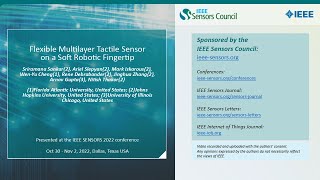Flexible Multilayer Tactile Sensor on a Soft Robotic Fingertip screenshot 2