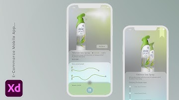 Adobe xd UI/UX Mobile App Tutorial (Prototype, Animation, Design). #xd