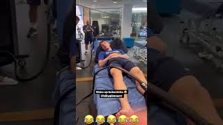 Jorginho slapped Billy gilmour in gym house