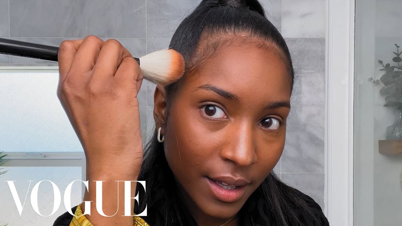 Outer Banks's Carlacia Grant's Guide to a Sun-Kissed Glow | Beauty Secrets | Vogue