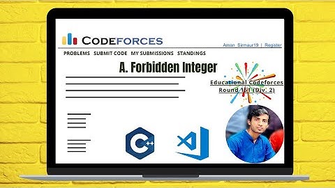 A. Forbidden Integer || Educational Codeforces Round 151 (Div. 2) || Codeforces solution