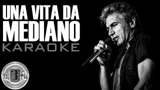 Video thumbnail of "UNA VITA DA MEDIANO (karaoke)"