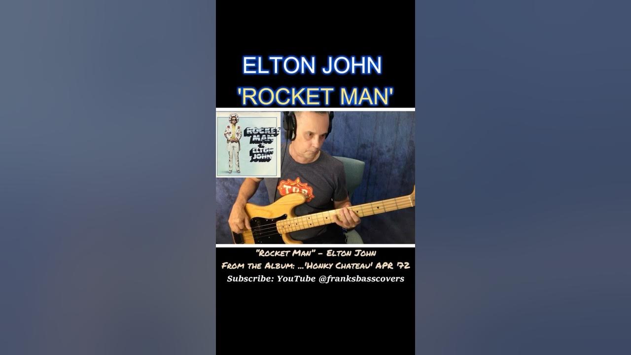 Rocket Man - Elton John - FRANKS BASS COVERS #shorts - YouTube