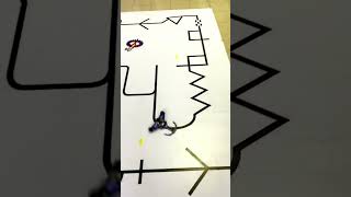 High precision line following robot🔥 #robotic #robot #electronic #automobile #engineering #arduino