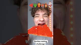 Hot Doritos eating #food #challenge #mukbang #funny